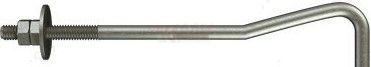 Болт фундаментный / анкерный (тип 1.2) M24x500