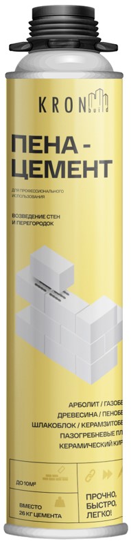 Пена профессиональная специальная KRONbuild