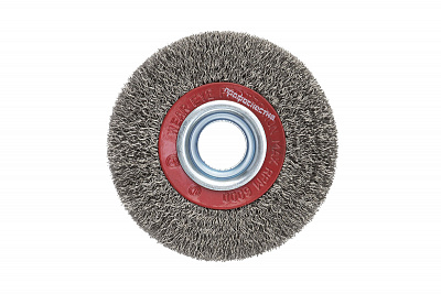 Щетка дисковая, гофрированная для заточных станков с адаптерами