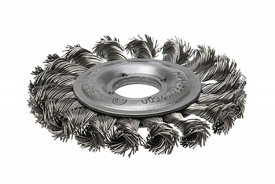 Щетка цилиндрическая, жгутовая для УШМ  (НЕРЖАВЕЙКА)