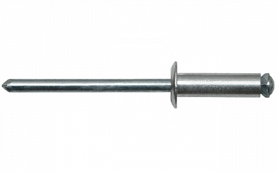 Заклепка вытяжная, бортик стандарный АЛ/СТ