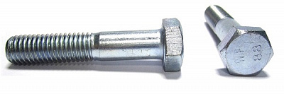 Болт оцинкованный кл. пр. 8.8, ГОСТ 7798-70 (М8-М12)